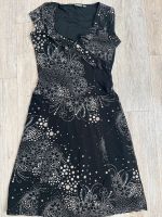 Abendkleid Mexx L 40 Blumen Kreise schwarz weiß Blumen Stretch Niedersachsen - Oldenburg Vorschau