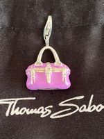 Thomas Sabo Handtasche Tasche lila Charm Anhänger 925 Nordrhein-Westfalen - Niederkrüchten Vorschau