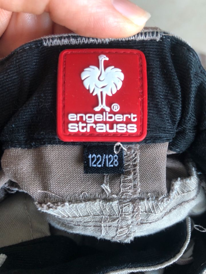 Engelbert Strauß Strauss Hose grau schwarz braun beige 122 128 in Keltern