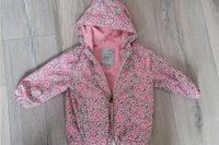 Übergangsjacke mit Kapuze Größe 68 pink mit Blumen Baden-Württemberg - Buchen (Odenwald) Vorschau