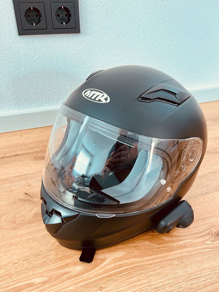 MTR Motorradhelm | XS 51-52cm | wie NEU * OVP * Rechnung in Aschaffenburg