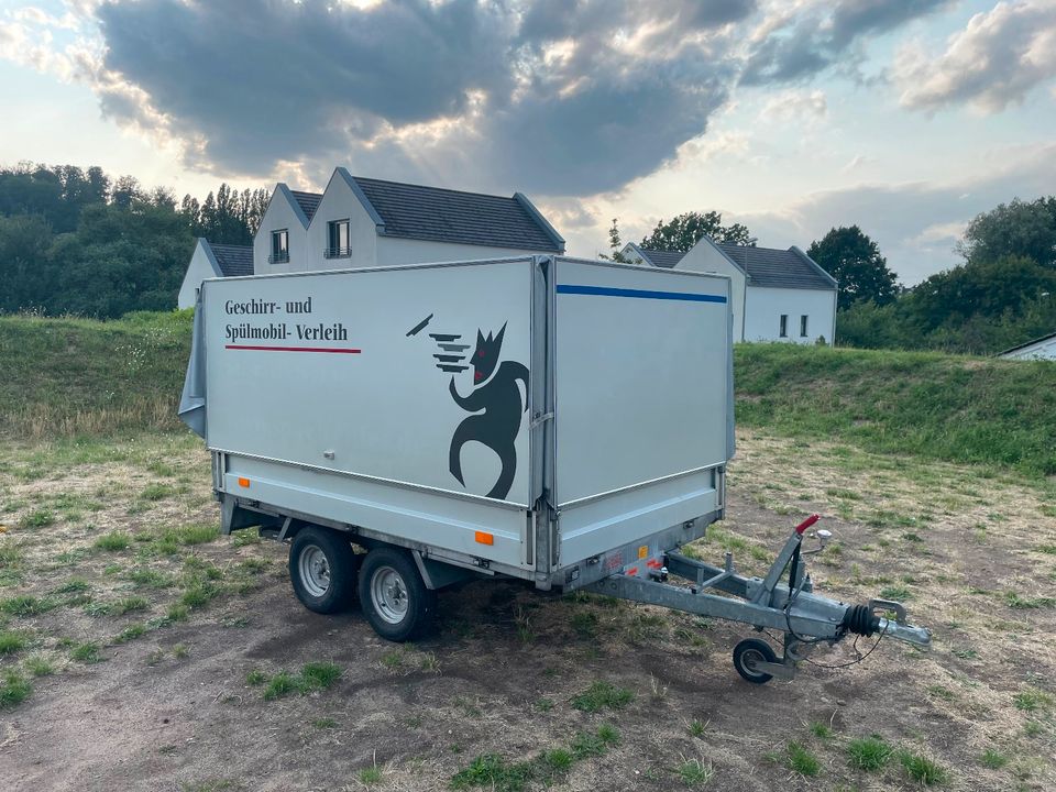 Spülmobil, Spülküche, Mobile Spülmaschine Vermietung in Hattingen