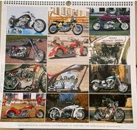 》Rarität《HARLEY DAVIDSON Custom Bikes  Hochglanz-Kalender 50x45 Hessen - Karben Vorschau