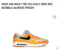 NIKE AIR MAX 1 86 OG GOLF NRG BIG BUBBLE ALWAYS FRESH Essen - Rüttenscheid Vorschau