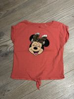 Orchestra Minnie Mouse T-Shirt mit Pailletten in Größe 128 Niedersachsen - Bad Münder am Deister Vorschau