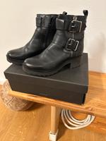 Görtz Leder Boots Stiefel Gr. 39 schwarz inkl. Karton Niedersachsen - Lüneburg Vorschau