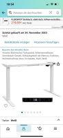 Gestell für höhenverstellbaren Schreibtisch Niedersachsen - Dorstadt Vorschau