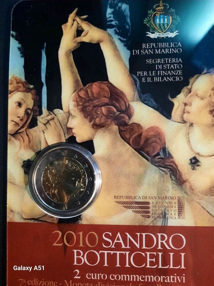 2 Euro Münze San Marino in Stavenhagen