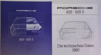 Porsche 928 928S Prospekt 1980, technische Daten Baden-Württemberg - Gerlingen Vorschau