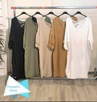 Musselin Maxi Kleid Ethno Muster Stickerei Boho style Baden-Württemberg - Engen Vorschau