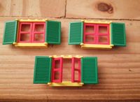 3 Lego Fenster Rahmen 1x4x3 gelb Laden 1x2x3 grün, Innenfenster r Gerbstedt - Welfesholz Vorschau