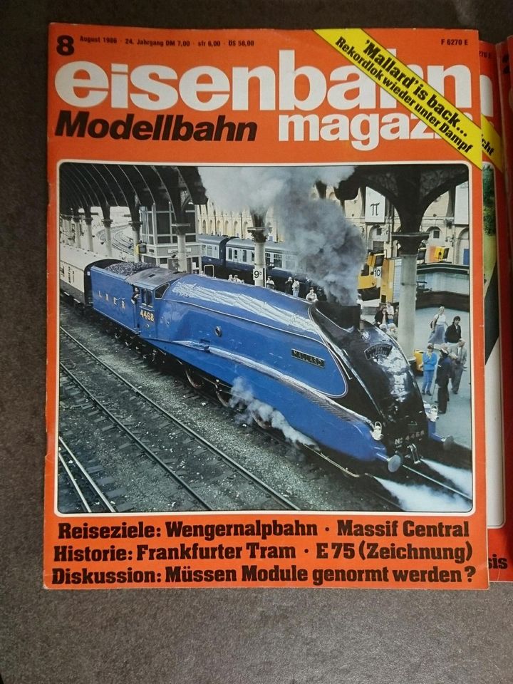 12x eisenbahn Modellbahn Magazin H0 N Db DR in Limbach-Oberfrohna