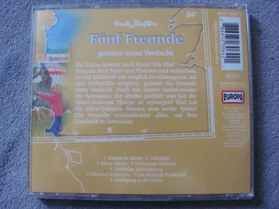 Enid Blyton: Fünf Freunde - verschiedene CD, top in Braunschweig