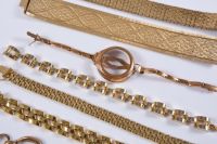 7x Vintage Schmuck Armband gold double vergoldet 60er 70er Berlin - Mitte Vorschau