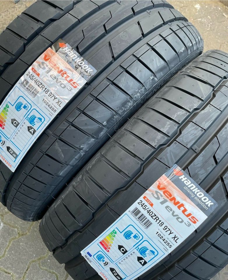 Mischbereifung Sommerreifen 245 40 R18 275 35 R18 99Y Hankook Evo in Hessen  - Haiger | Reifen & Felgen | eBay Kleinanzeigen ist jetzt Kleinanzeigen