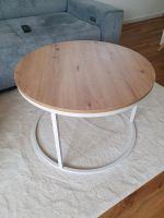 Couchtisch Tisch rund weiß eiche 70 cm Berlin - Mahlsdorf Vorschau