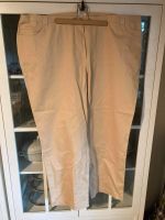 Hose Jeans beige Creme Vanille Gr 56 mit glitzersteinen Nordrhein-Westfalen - Herne Vorschau