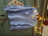 Schöne Zara Bluse M Volants leuchtendes Blau neu Berlin - Reinickendorf Vorschau