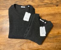 SEIDENSTICKER Pullover aus 100% Merino-Wolle V-Ausschnitt in grau Nordrhein-Westfalen - Köln Vogelsang Vorschau