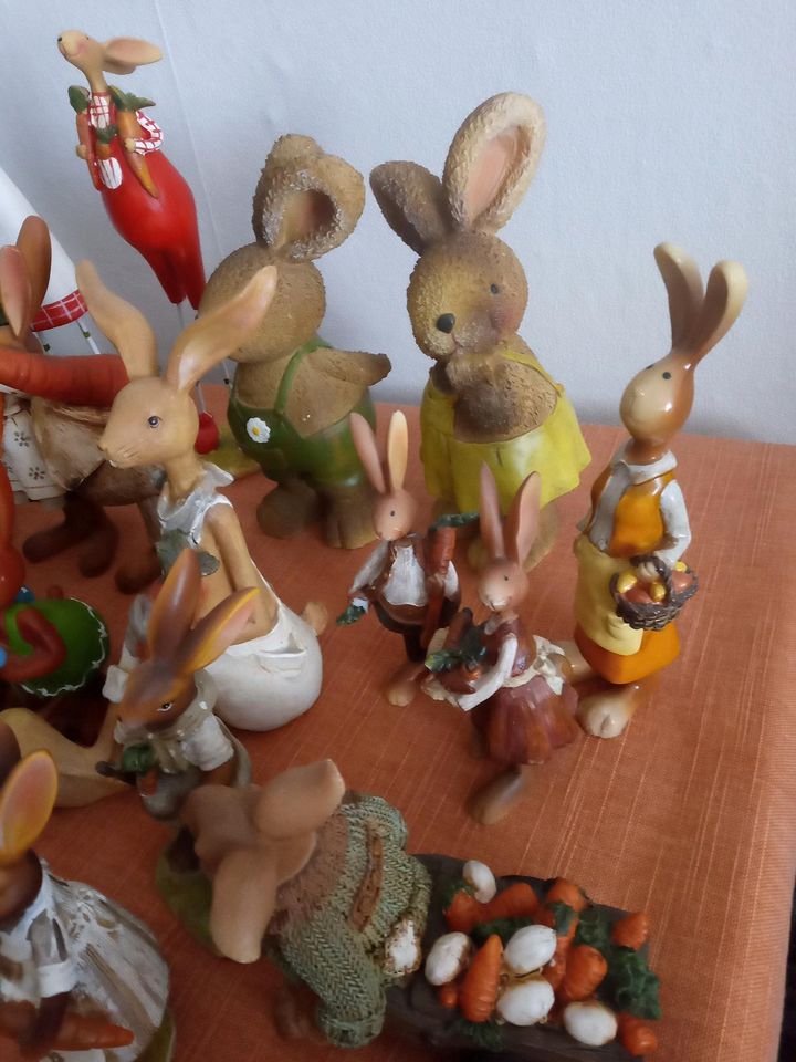 Verkaufe 20 Dekofiguren Hasen in Erfurt