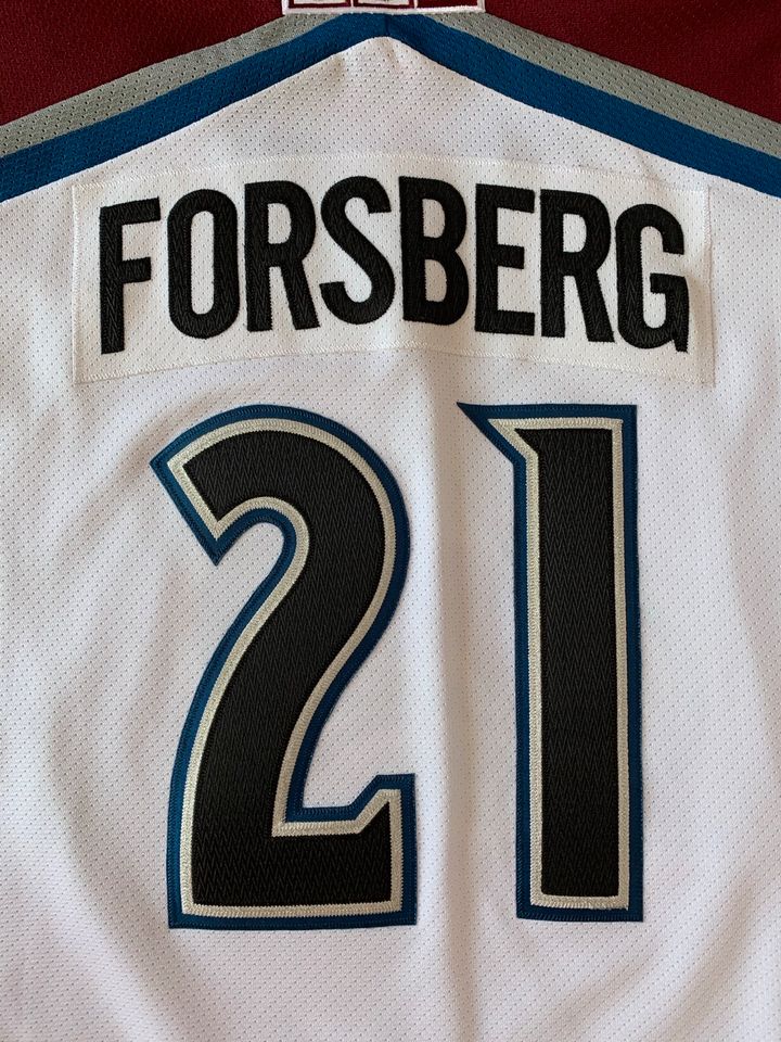 #21 Colorado Avalanche Peter Forsberg Trikot in Bietigheim-Bissingen