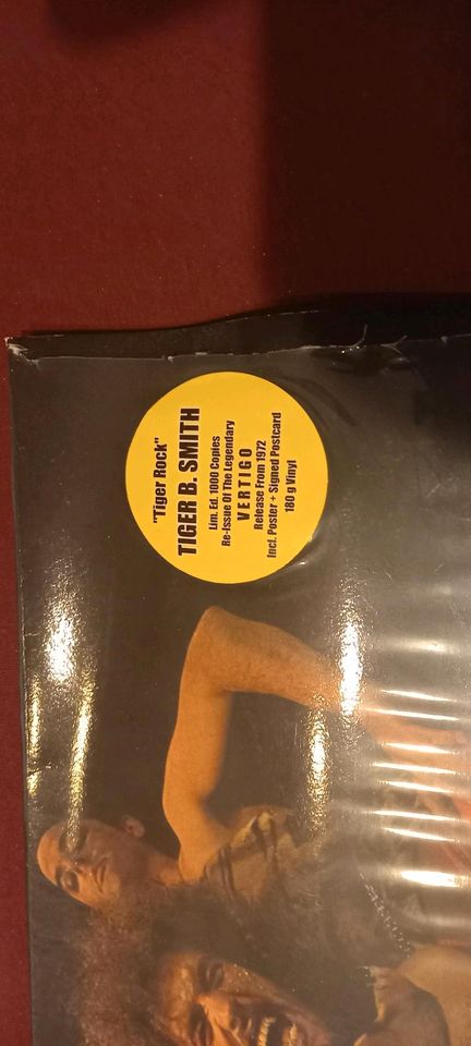 Tiger B. Smith - Tiger Rock LP Vinyl Schallplatte Reissue mint in Rodenbach
