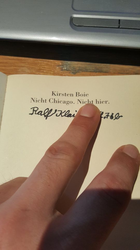 Kirsten Boie - Nicht Chicago.Nicht hier (Taschenbuch, 2002) in Hausen ob Verena