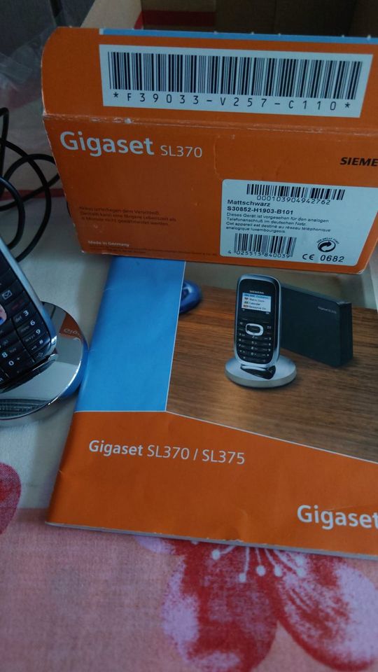 Siemens Gigaset Mobilteil Handset  SL3 SL37 SL370 SL37H 375 DECT in Schliengen