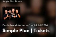 Simple Plan Konzert Karte x 1 - Frankfurt Bayern - Mömbris Vorschau