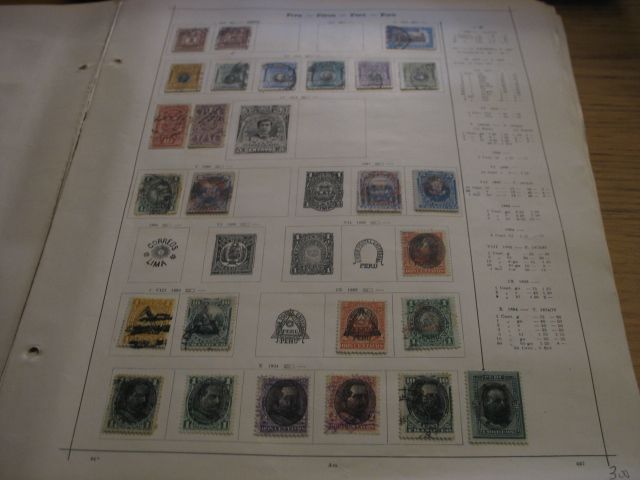 Briefmarkensammlung Südamerika Klassik in Konstanz