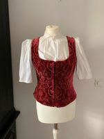 Gössl Weste Trachten Größe 36/38 Samt mit Bluse von Tostmann Berlin - Westend Vorschau