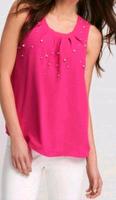 Orsay Chiffon-Top pink mit Perlen Größe 38 neuwertig Berlin - Marienfelde Vorschau