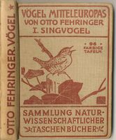 Vögel Mitteleuropas von Otto Fehringer, 96 Farbtafeln Niedersachsen - Bad Bentheim Vorschau