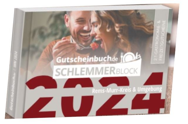 Schlemmerblock Rems Murr Kreis 2024 in Urbach