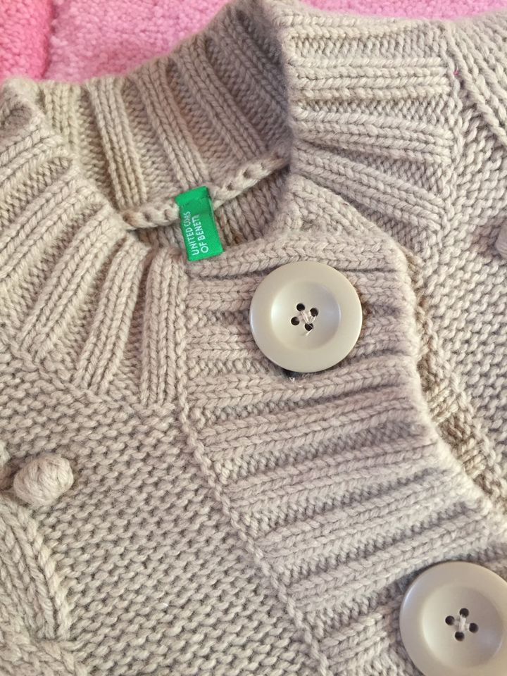 ❤️ Benetton Strickpullover, Pullunder für Mädchen 5-6 Jahre ❤️ in München