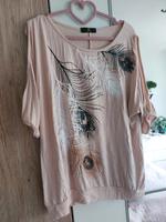 Süsses beige farbenes "Isassy" T-Shirt mit Cut Outs Gr.XXL Rostock - Südstadt Vorschau