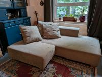 Gemütliche braun/beige Couch zu verschenken Altona - Hamburg Ottensen Vorschau