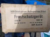 DDR Frostschutzgerät in Originalverpackung Leipzig - Möckern Vorschau