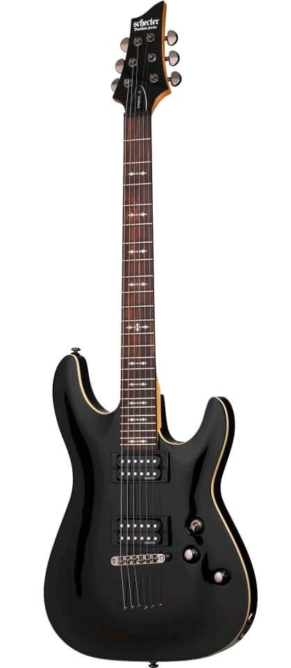 Schecter Omen 6 Bk Black 2020 E-Gitarre in Eggersdorf