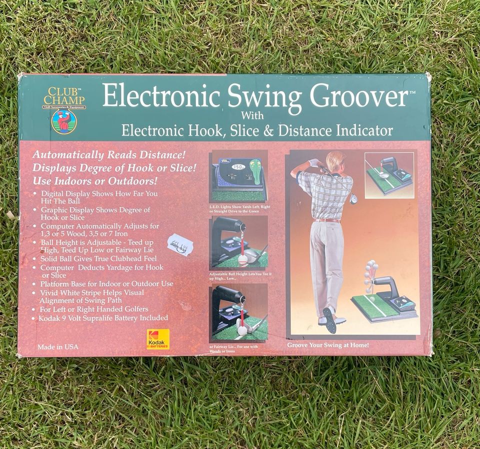 Golf Abschlag, Electronic Swing Groover in Hille