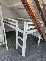 Kinderbett 90x200 Weiß Hochbett mit Treppe Jugendbett für Kinder Nordrhein-Westfalen - Düren Vorschau