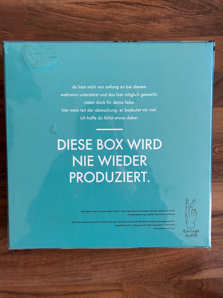Fynn Kliemann - NIE Box - OVP inkl. Vinyl, CD, Mütze etc. in Berlin