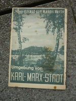 alte "Heimat- und Wanderkarte Karl-Marx-Stadt" Baden-Württemberg - Blaustein Vorschau