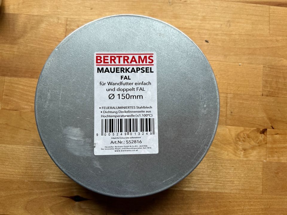 150 mm Mauerkapsel für Wandfutter inkl. Versand in Neenstetten