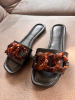 Sandalen schwarz 38 Obervieland - Kattenesch Vorschau