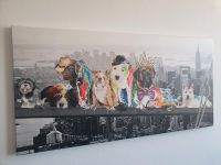 Hector City Dogs 70 x 140 cm Bild neuwertiger Zustand Niedersachsen - Rinteln Vorschau