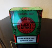 Vintage Dose "Lucky Strike" - groß Schleswig-Holstein - Ostenfeld (Husum) Vorschau