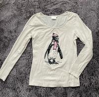 Langarm-Shirt cremefarbend Gr. 36-38 Sachsen-Anhalt - Schachdorf Ströbeck Vorschau