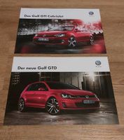 Prospekte VW Golf 7 GTI Cabrio und Golf 7 GTD Baden-Württemberg - Brackenheim Vorschau