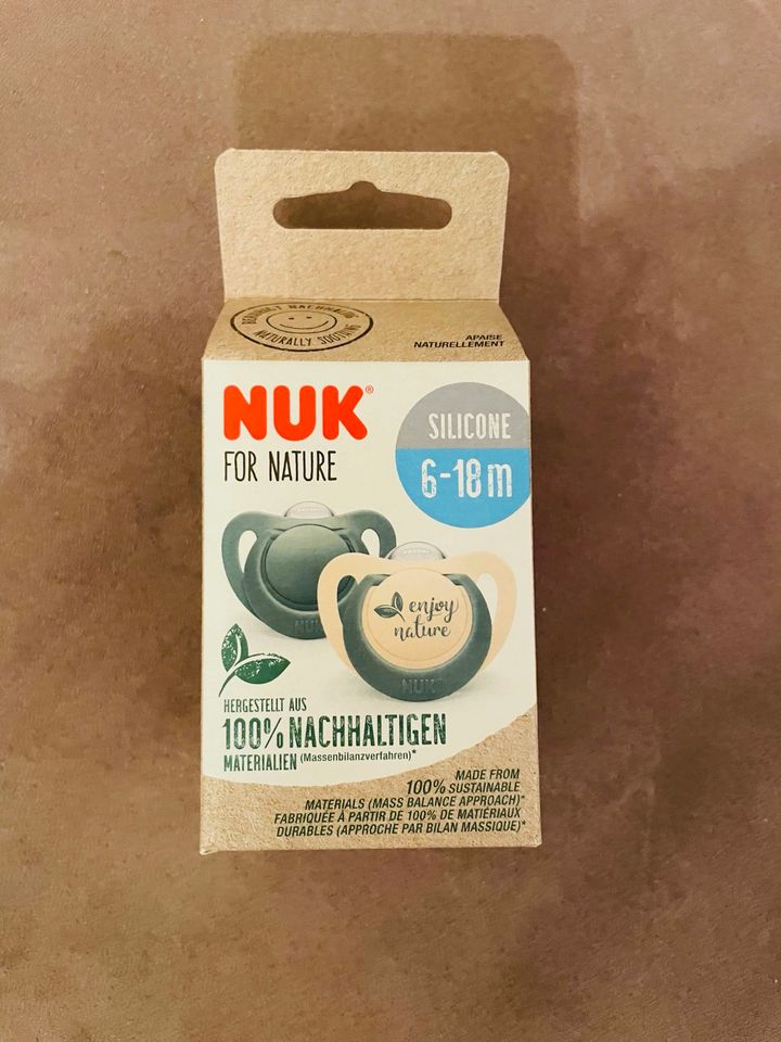 NEU OVP 2 NUK Schnuller Pure for Nature Baby Erstausstattung in Hamburg